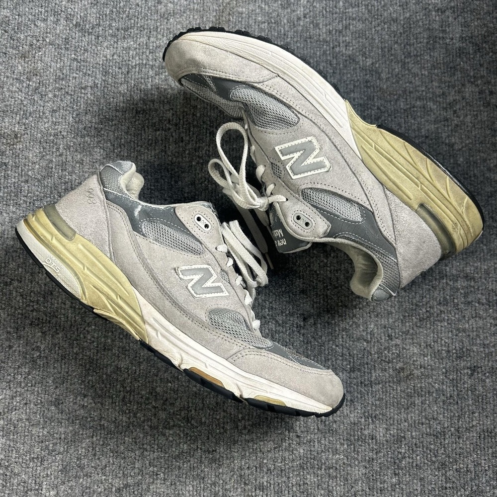 New Balance 993 Shoes Mens Size 11.5 EE Wide Gray Running Sneakers USA MR993GL